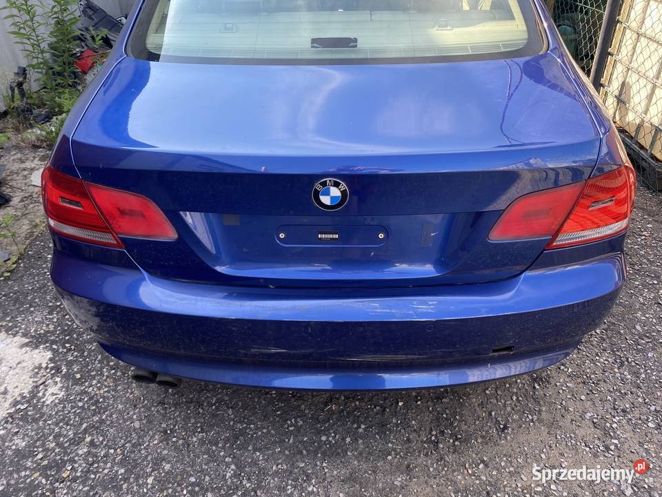 Klapa bagażnika BMW E92 Montegoblau A51 części blacharskie Kłobuck sprzedam