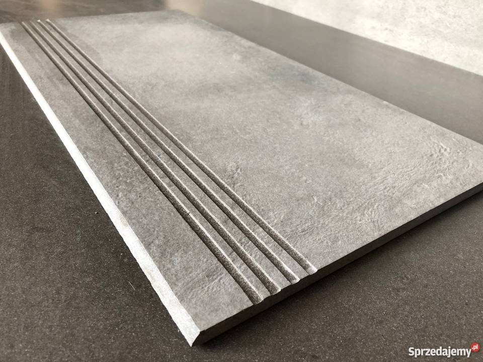 Betonowe schodyszare płytki STRUKTURA BETON łódzkie