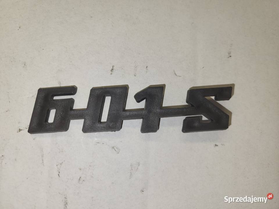Trabant 601 Nowy napis logo znaczek 601 S osobowe