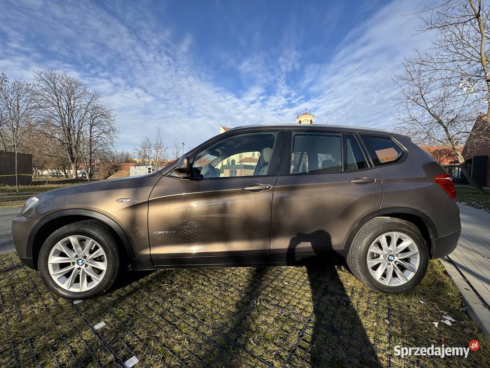 BMW X3 F25 xDrive20d 8HP Sport Brązowa skóra Hak Warszawa sprzedam