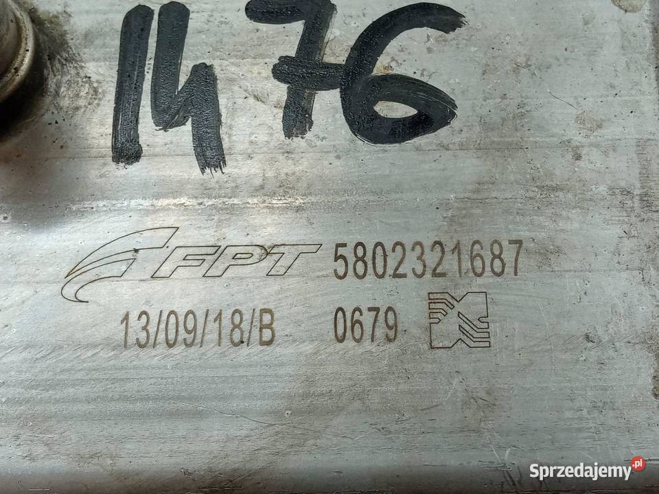CHŁODNICA SPALIN 5802321687 23 HPI JTD Iveco osobowe