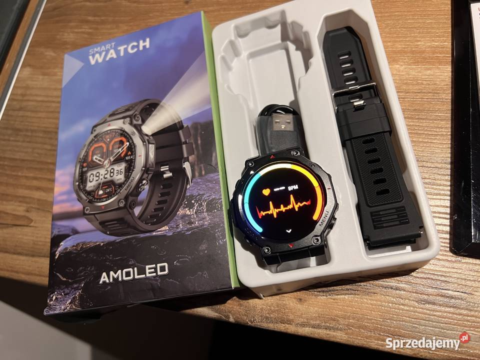 Smartwatch 143 AMOLED HD Wyświetlacz Stalowa Wola