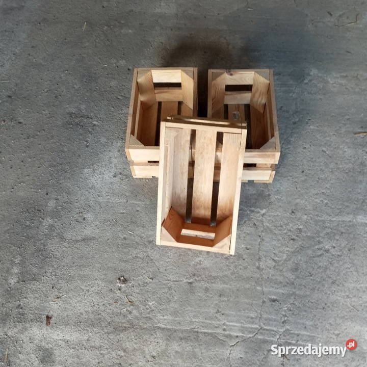 Skrzynki drewniane Pawłowice sprzedam