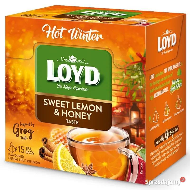 Herbata Loyd Hot Winter grzane wino rum brandy Owocowa wielkopolskie Stare Miasto sprzedam