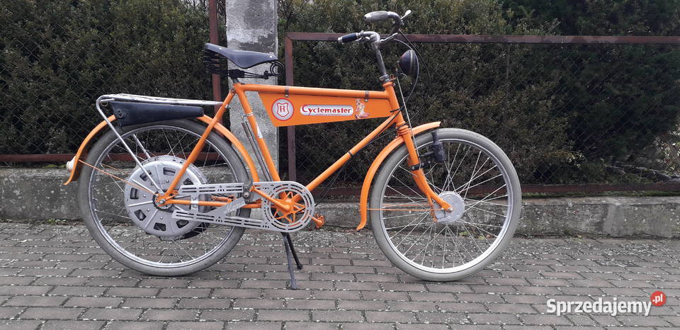 Rower z silnikiem spalinowym Cyclemaster Łobez