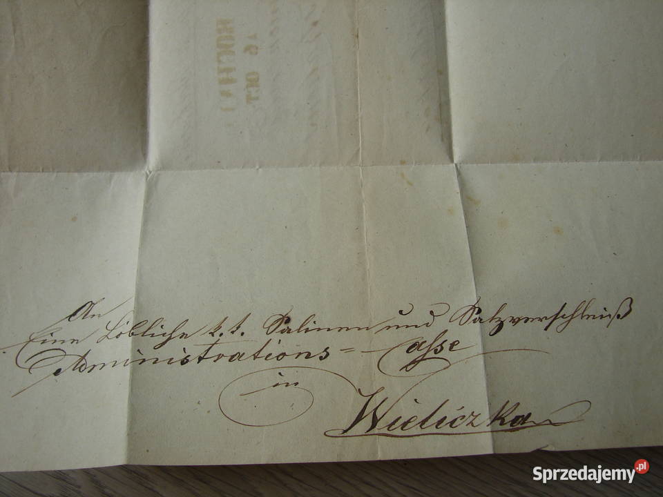 Bochnia Wieliczka 1849 kopalnia soli Salin Warszawa