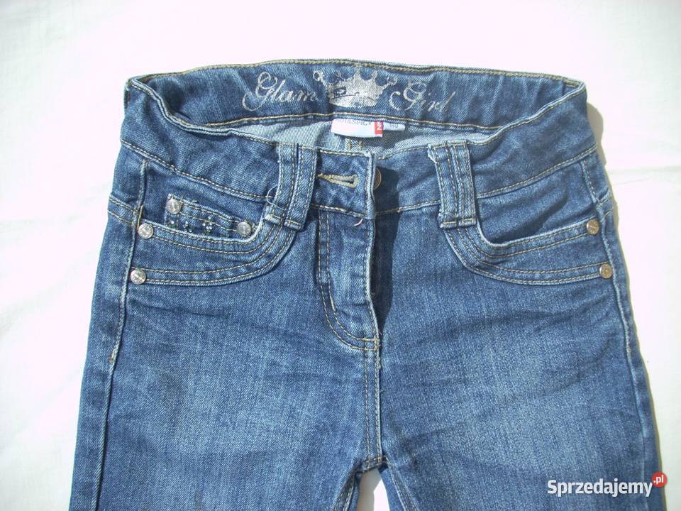 Spodnie Spodenki Jeansy Dziewczynki 140 małopolskie Nowy Sącz sprzedam