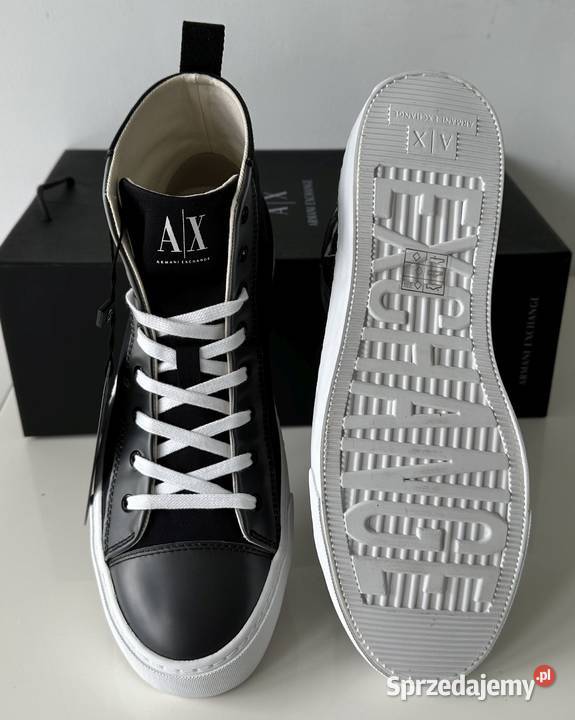 ARMANI EXCHANGE butytrampki sportowe rozmiar tkanina Szczecin