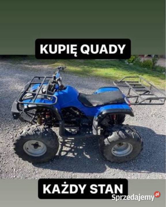 Odkupię quad quady w każdym stanie Odbiór tego Rzeszów