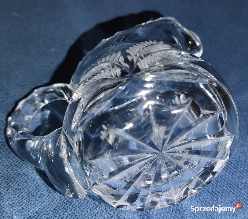Zestaw szkła kryształowego misa popielniczka Bielsko-Biała