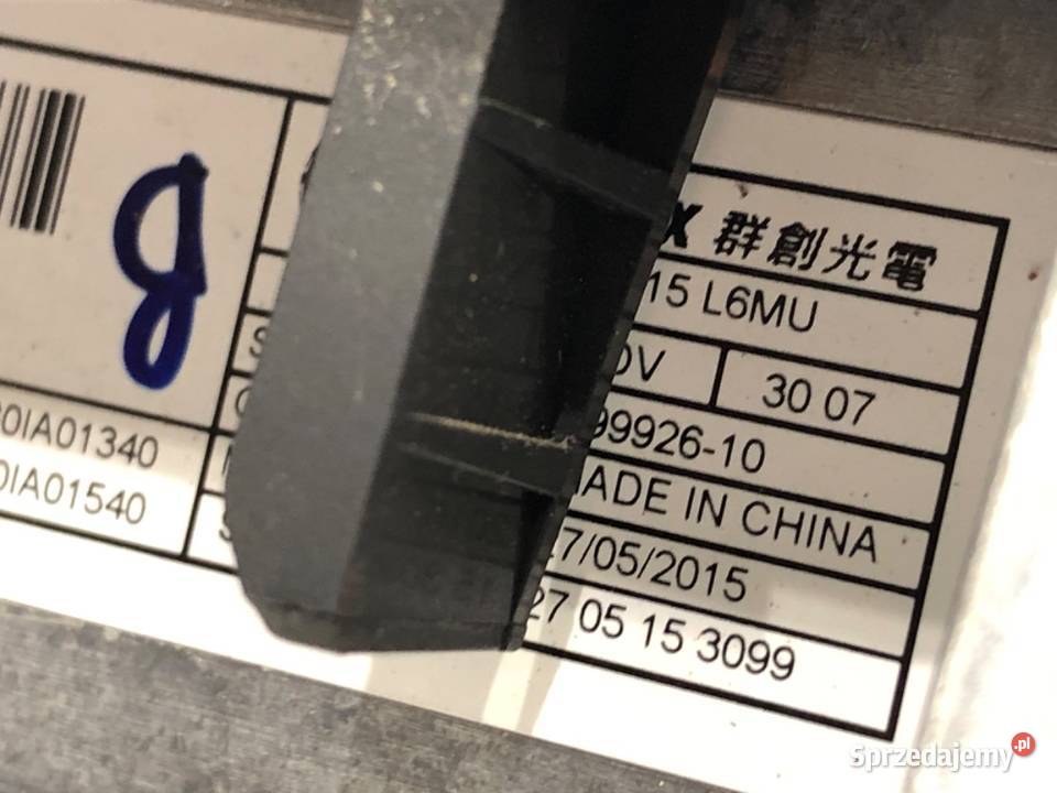 WYŚWIETLACZ BMW F16 9347878 1419 EKRAN MONITOR Liczniki i zegary Liczniki i zegary