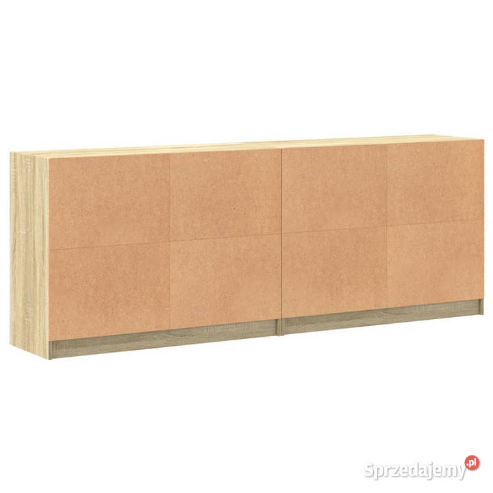 Biblioteczka z drzwiczkami dąb sonoma 204x37x75 Warszawa