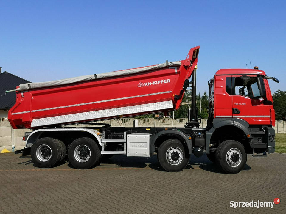 MAN TGS 41470 KH KIPPER 8x6 Manual Salon Polska