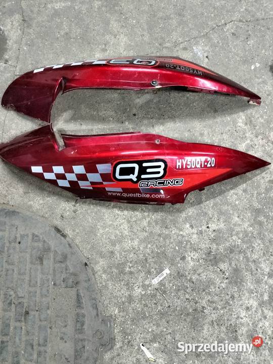 Boczne plastiki skuter quest Q3 łódzkie Łubno