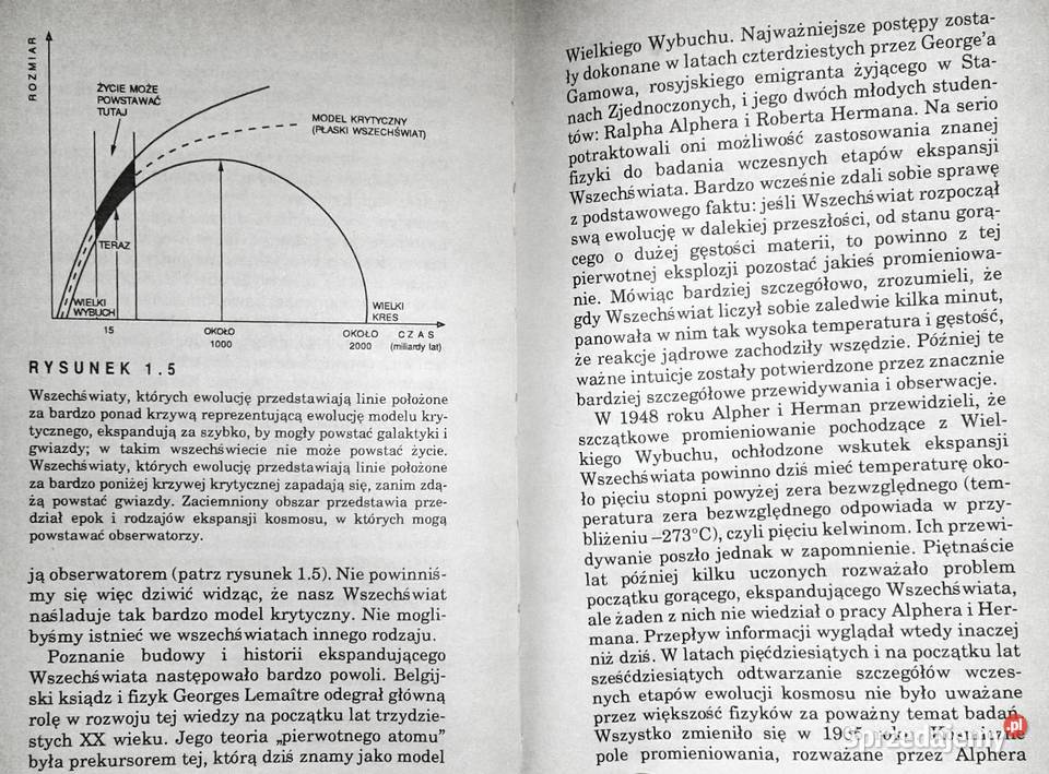 Początek wszechświata John Barrow twarda Chełm