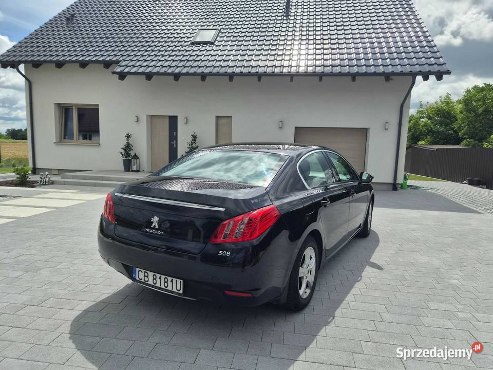 Peugeot 508 Active 16 benzyna 156 2011r manualna Gostycyn