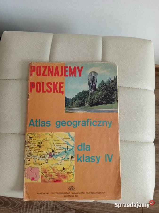 Atlas geograficzny Poznajemy Polskę 1981 Gdańsk