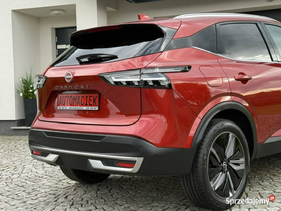 Nissan Qashqai TEKNASZYBER DACH AMBIENTE KAMERY VAT marża Kamienna Góra