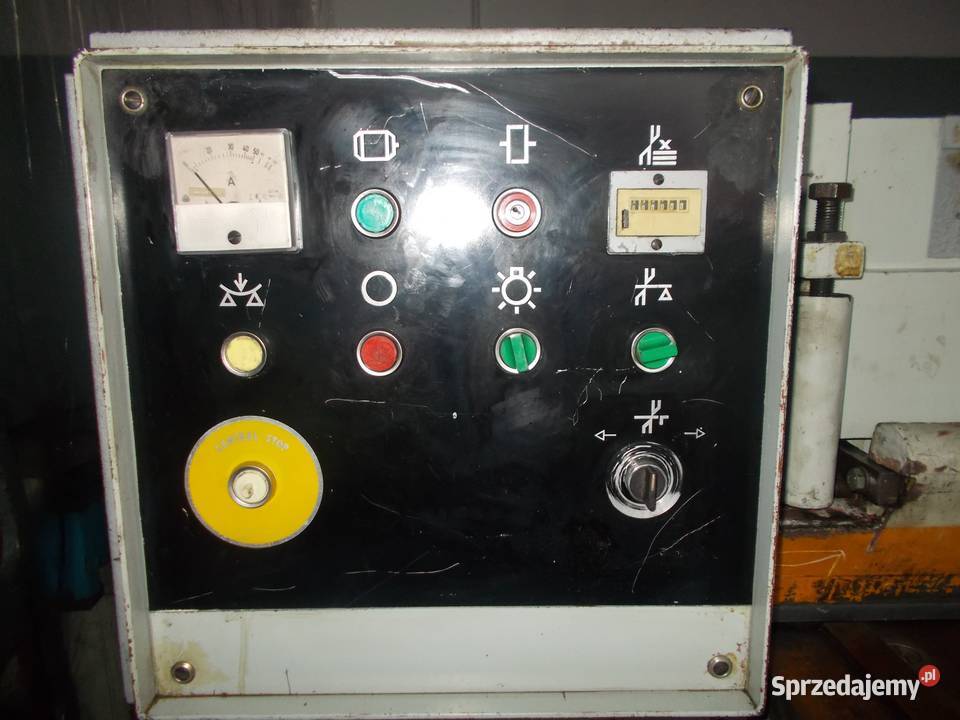 Gilotyna mechaniczna nożyce NTC 2000 x 2 5 mm Biznes i Przemysł Krobia