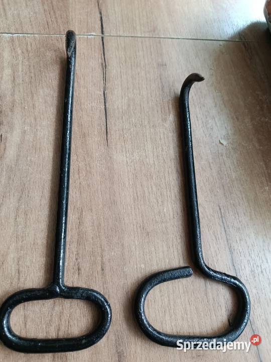 Dwa haki do słomy do dekoracji zestaw metalowe Choszczno sprzedam
