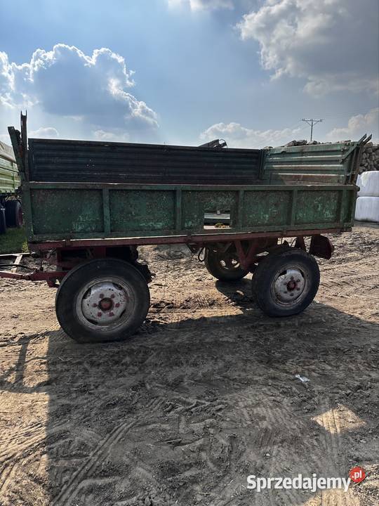 Przyczepa wywrotka do poprawek Brodnica