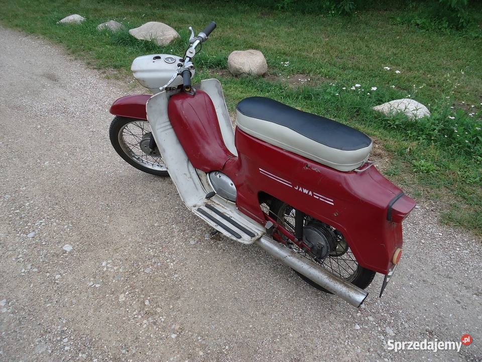 Jawa Jawka 50 kaczka skuter papiery dokumenty Jawa Tuliszków