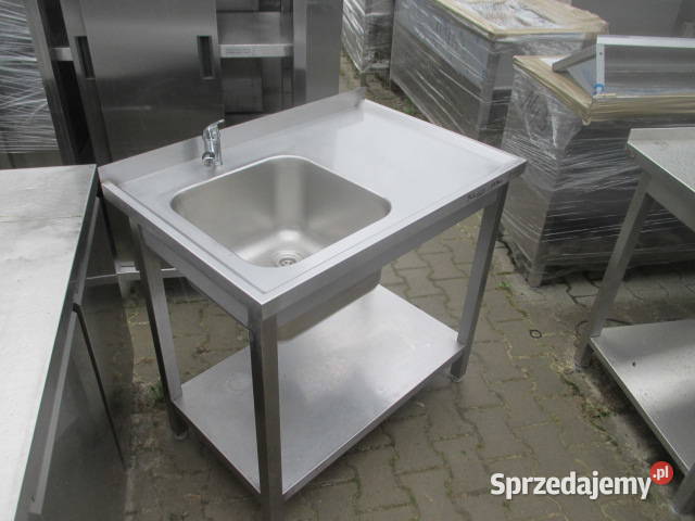 Zlew Gastronomiczny 1 Komorowy Z Półką 906085 Ostrów Wielkopolski sprzedam
