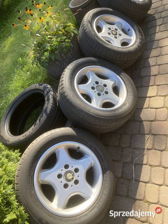 komplet oryginalnych felg z bmw 5x120 model osobowe