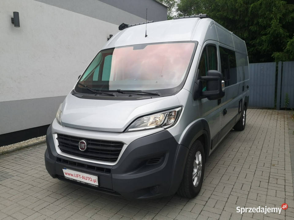 Fiat Ducato 23 D 130 Kamper Klima Solary srebrny Strzegom