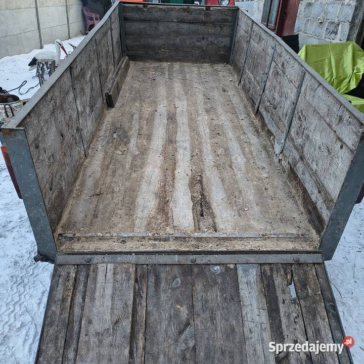 Przyczepka rolnicza jednoosiowa łódzkie Kawalce sprzedam