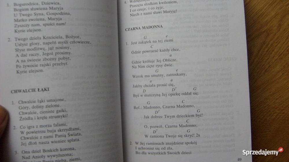 Śpiewnik Pielgrzymkowy Pójdę do Nieba piechotą Gniezno sprzedam