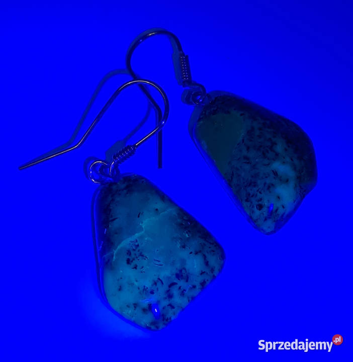 Kolczyki z BURSZTYNU bursztyn bałtycki bryłki Warszawa