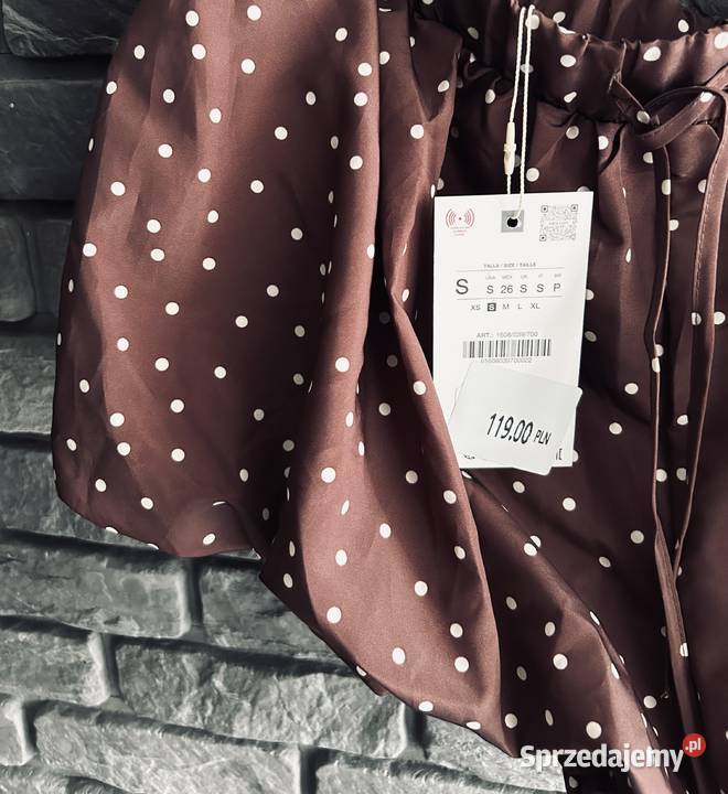 Spodnicospodenki Zara w grochy Warszawa sprzedam