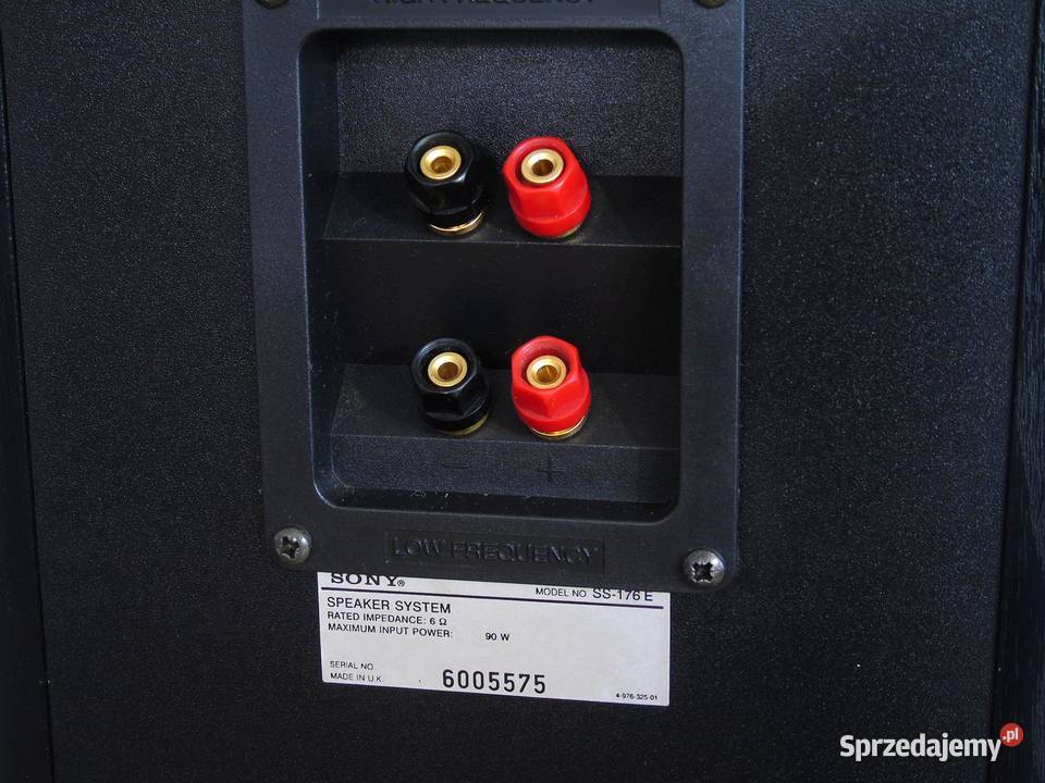Kolumny Sony SS176E ładne i sprawne DOSTAWA