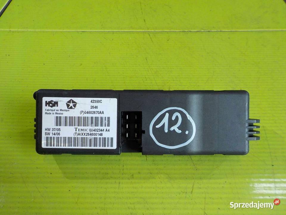 CHRYSLER 300C 07r modul grzania foteli Suków