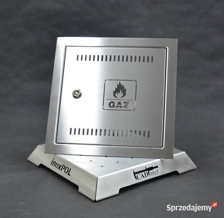 Drzwiczki rewizyjne gazowe 300x300 INOX Bochnia