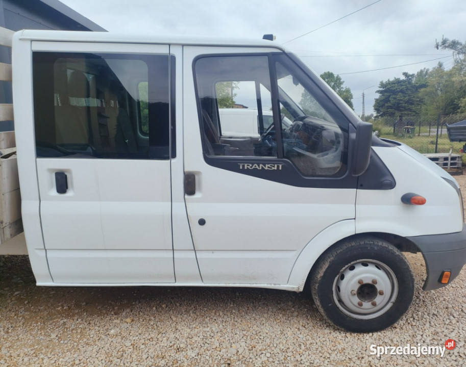 Ford Transit Doka 7 osób na bliźniaku skrzynia Samochody ciężarowe śląskie Chełm Śląski