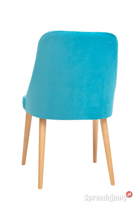 Krzesło tapicerowane LOFT błękitne sprzedam