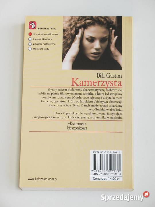 Kamerzysta Bill Gaston miękka Kraków