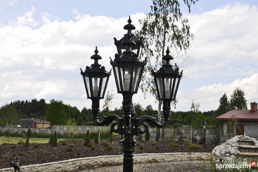Sprzedam pergolę i lampy ogrodowe