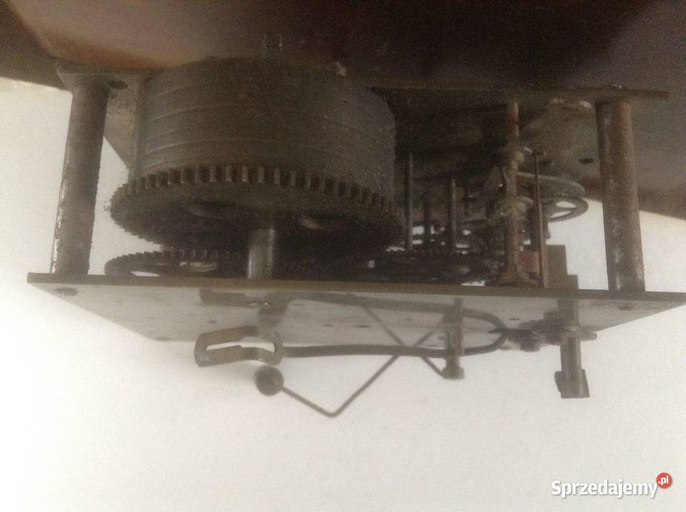 Werk mosiężny starego zegara JUNGHANS Opole