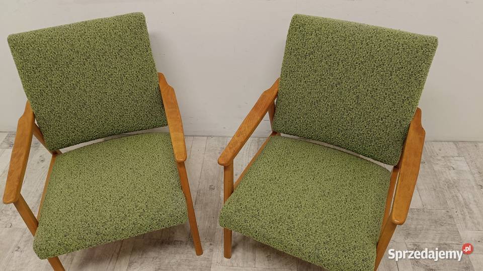 fotele PRL design vintage lata 70te Radomsko