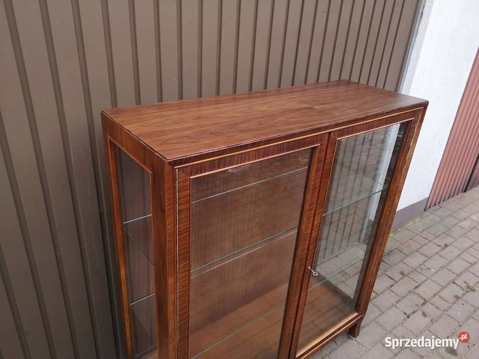Witryna Serwantka Biblioteka ARTDECO Orzech Meble Swarzędz