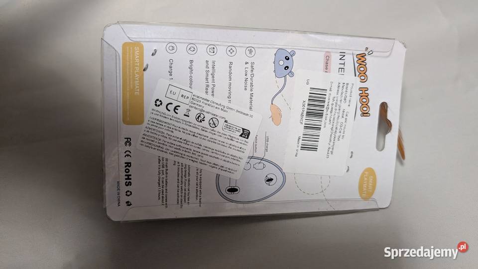 interaktywna zabawka kotów elektryczna mysz do śląskie Gliwice