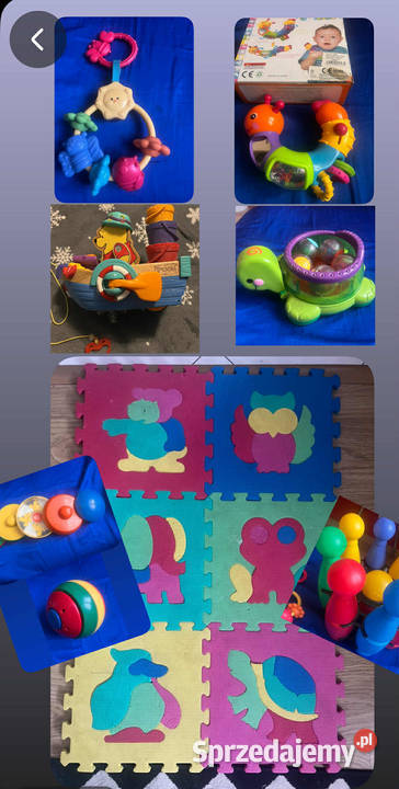 Puzzle sensoryczne i zabawki Lublin sprzedam