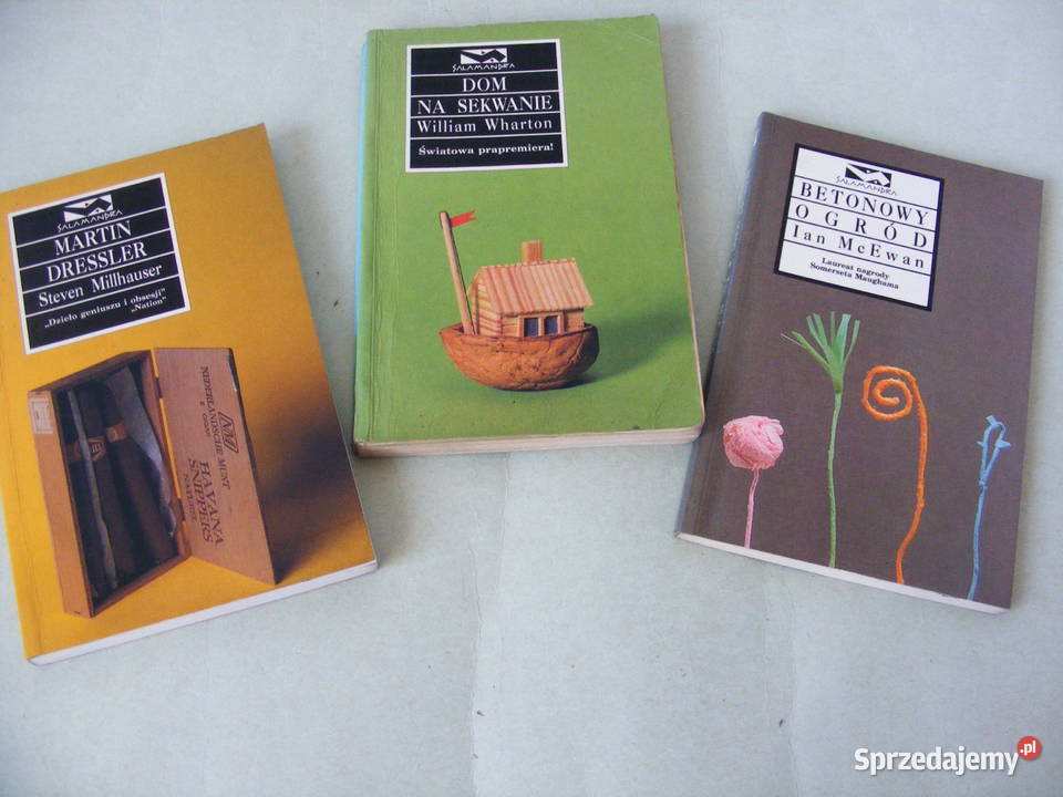 Dom na Sekwanie Betonowy ogród Martin Dressler Proza i poezja Oborniki Śląskie