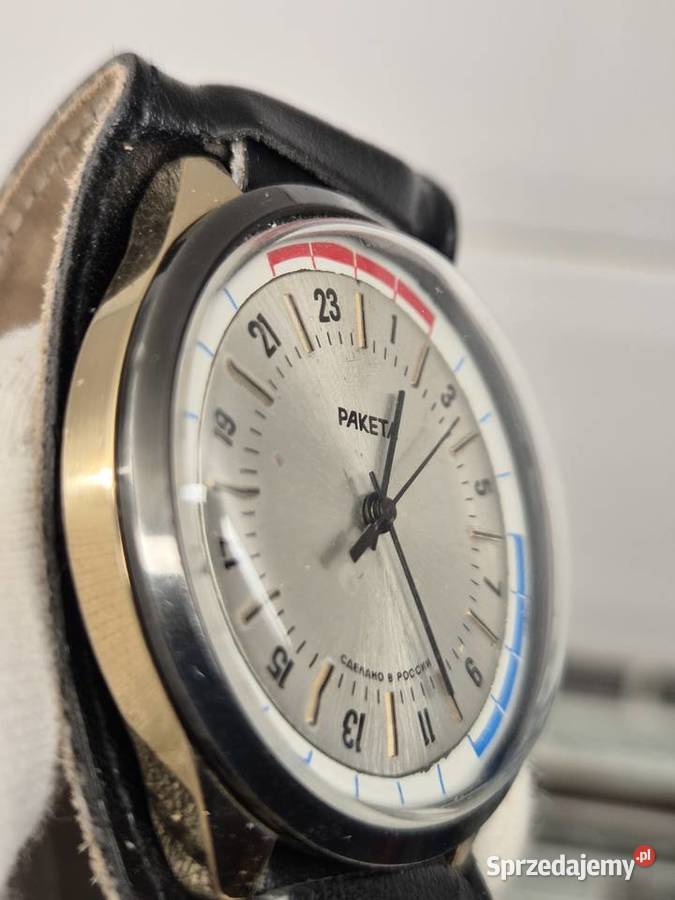 Męski zegarek mechaniczny Raketa 24h Au śląskie Chorzów
