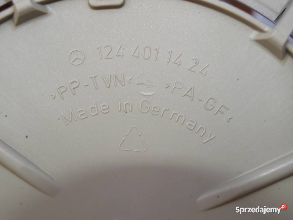 Mercedes kołpaki 15 chrom oryginalne komplet 4 Kalisz