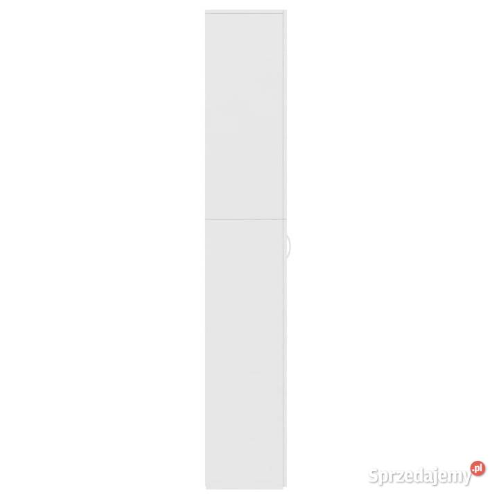 Szafa biurowa biała 60x32x190 materiał