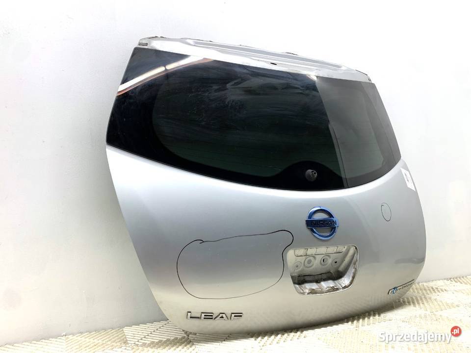 KLAPA TYŁ NISSAN LEAF ZE0 Hatchback SILVER ALLOY sprzedam